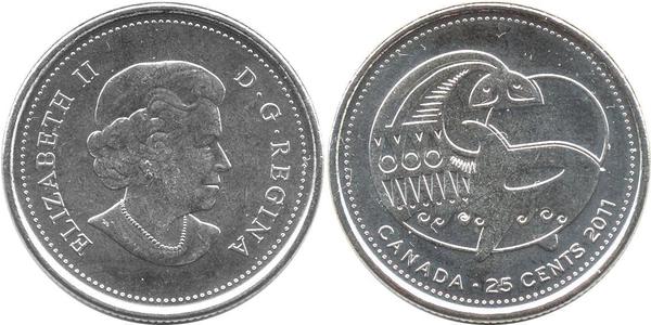 25 Цент Канада Никель Елизавета II (1926-2022)