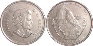 25 Цент Канада Нікель Єлизавета II (1926-2022)
