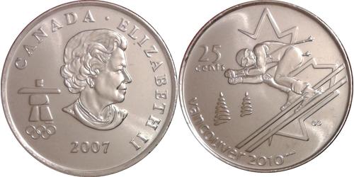 25 Цент Канада Нікель Єлизавета II (1926-2022)