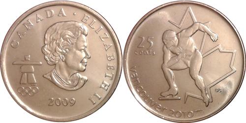 25 Цент Канада Нікель Єлизавета II (1926-2022)