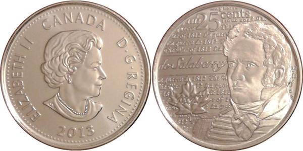25 Цент Канада Нікель Єлизавета II (1926-2022)