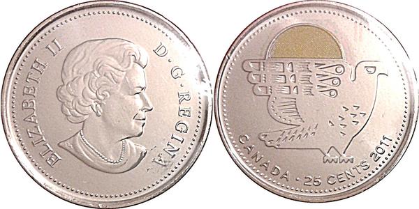 25 Цент Канада Нікель Єлизавета II (1926-2022)