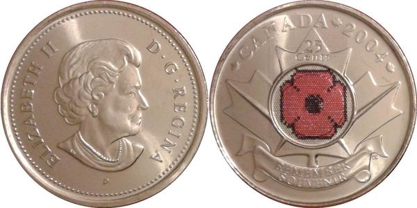 25 Цент Канада Нікель Єлизавета II (1926-2022)