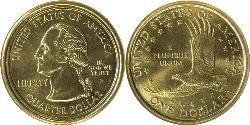 25 Цент США (1776 - ) Нікель/Мідь Джордж Вашингтон