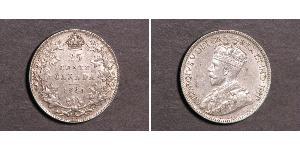 25 Цент Канада Серебро Георг V (1865-1936)