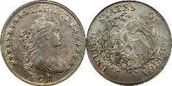 25 Цент США (1776 - ) Срібло 