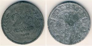 25 Цент Королівство Нідерланди (1815 - ) Цинк 
