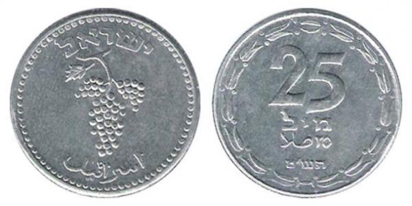 25 Шекель Ізраїль (1948 - ) Алюміній-Магний 
