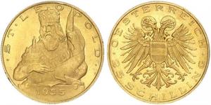25 Шилінг Federal State of Austria (1934-1938) Золото 