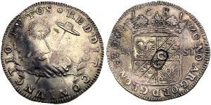 28 Stiver Repubblica delle Sette Province Unite (1581 - 1795) Argento 