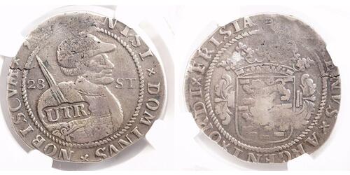28 Stuiver Niederlande Silber 