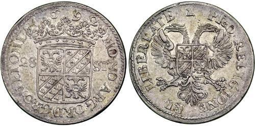 28 Stuiver Dutch Republic (1581 - 1795) Silver 