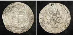 28 Stuiver Netherlands Silver Matthias, Holy Roman Emperor (1557 - 1619)