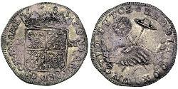 28 Stuiver 荷蘭共和國 (1581 - 1795) 銀 
