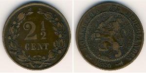 2 1/2 Cent Kingdom of the Netherlands (1815 - ) Bronze 