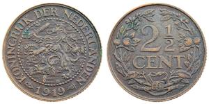 2 1/2 Cent Netherlands  