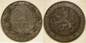 2 1/2 Cent Netherlands  