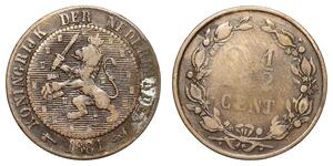 2 1/2 Cent Netherlands  
