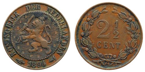 2 1/2 Cent Netherlands  