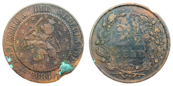 2 1/2 Cent Netherlands  