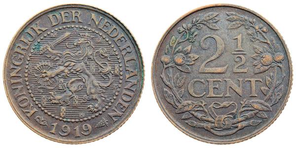 2 1/2 Cent Netherlands  