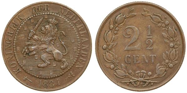 2 1/2 Cent Netherlands  