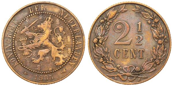 2 1/2 Cent Netherlands  