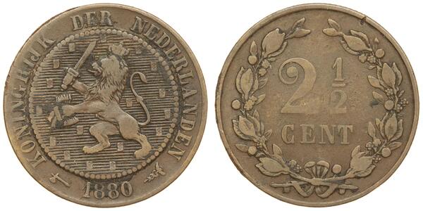 2 1/2 Cent Netherlands  