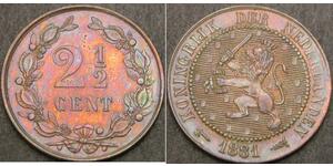 2 1/2 Cent Paesi Bassi  