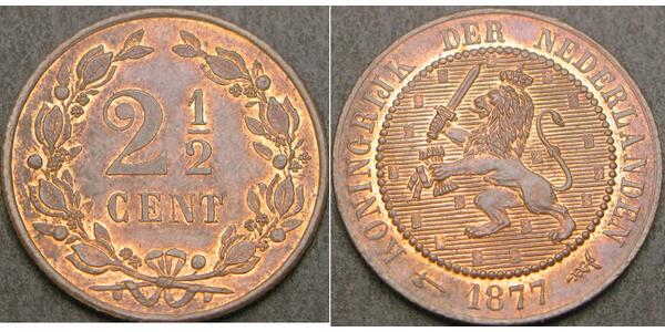2 1/2 Cent Pays-Bas  