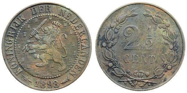 2 1/2 Cent Países Bajos  