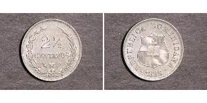 2 1/2 Centavo République dominicaine Argent 