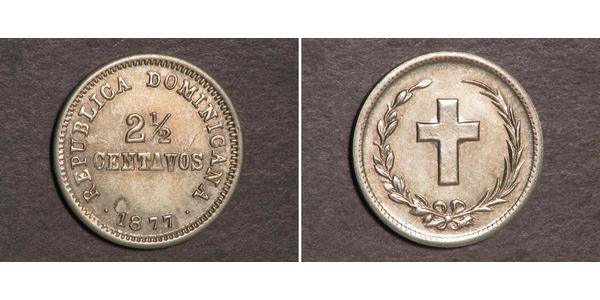 2 1/2 Centavo Dominican Republic  