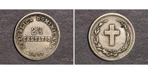 2 1/2 Centavo Dominikanische Republik  