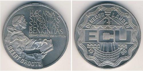 2 1/2 Ecu Königreich der Niederlande (1815 - ) Kupfer/Nickel 