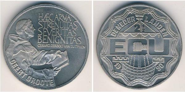 2 1/2 Ecu Königreich der Niederlande (1815 - ) Kupfer/Nickel 