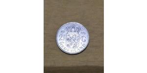 2 1/2 Gulden Royaume des Pays-Bas (1815 - ) Argent Juliana of the Netherlands (1909 – 2004)