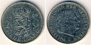 2 1/2 Gulden Royaume des Pays-Bas (1815 - ) Argent Juliana of the Netherlands (1909 – 2004)