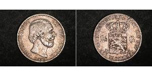 2 1/2 Gulden Königreich der Niederlande (1815 - ) Silber Wilhelm III. (Niederlande)