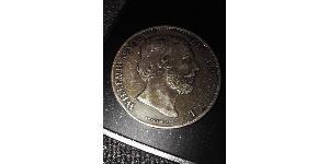 2 1/2 Gulden Kingdom of the Netherlands (1815 - ) Silver William III of the Netherlands