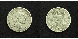 2 1/2 Gulden 荷兰王国 銀 威廉三世 (尼德兰)