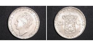 2 1/2 Gulden 荷兰王国 銀 威廉明娜 (荷兰)