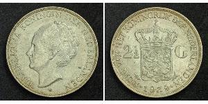 2 1/2 Gulden 荷兰王国 銀 威廉明娜 (荷兰)