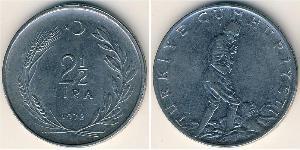 2 1/2 Lira Turquie (1923 - )  