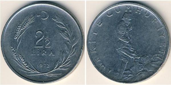 2 1/2 Lira Turquía (1923 - )  