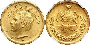 2 1/2 Pahlavi Иран Золото Мохаммед Реза Пехлеви (1919-1980)