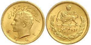 2 1/2 Pahlavi Иран Золото Мохаммед Реза Пехлеви (1919-1980)