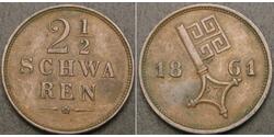 2 1/2 Schwaren Федеральні землі Німеччини Мідь 