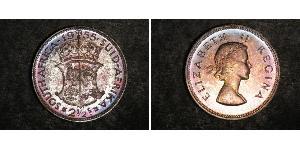 2 1/2 Shilling Afrique du Sud Argent Elizabeth II (1926-2022)