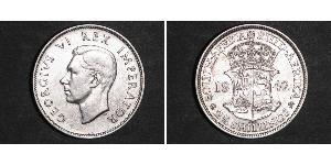 2 1/2 Shilling Afrique du Sud Argent George VI (1895-1952)